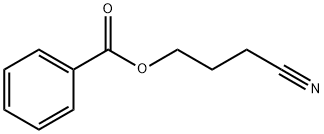 Butanenitrile, 4-(benzoyloxy)- Structure