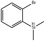 Benzene, 1-bromo-2-(dimethylsilyl)- 구조식 이미지