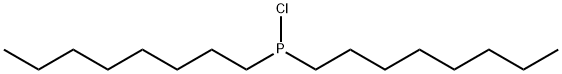 Phosphinous chloride, dioctyl- 구조식 이미지