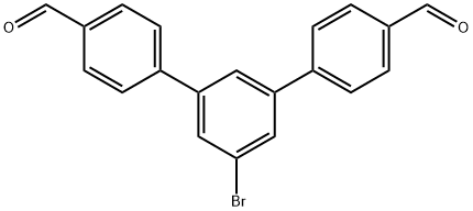 [1,1':3',1''-TERPHENYL]-4,4''-DICARBOXALDEHYDE, 5'-BROMO- Structure