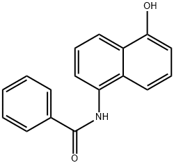 Benzamide, N-(5-hydroxy-1-naphthalenyl)- Structure