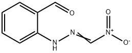 Benzaldehyde, 2-[2-(nitromethylene)hydrazinyl]- Structure