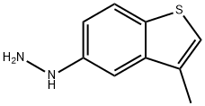 Hydrazine, (3-methylbenzo[b]thien-5-yl)- 구조식 이미지