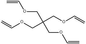 Propane, 1,3-bis(ethenyloxy)-2,2-bis[(ethenyloxy)methyl]- Structure