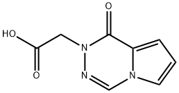 2-{1-oxo-1H,2H-pyrrolo[1,2-d][1,2,4]triazin-2-yl}acetic Acid 구조식 이미지