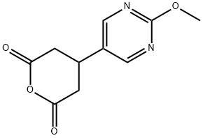 4-(2-Methoxypyrimidin-5-yl)dihydro-2H-pyran-2,6(3H)-dione Structure