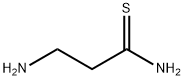 Propanethioamide, 3-amino- Structure