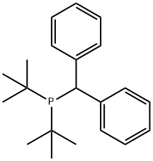 benzhydryl(ditert-butyl)phosphane Structure