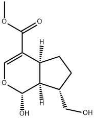 7-Deoxy-10-hydroxyloganetin 구조식 이미지