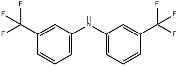 Benzenamine, 3-(trifluoromethyl)-N-[3-(trifluoromethyl)phenyl]- 구조식 이미지