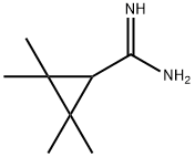 Cyclopropanecarboximidamide, 2,2,3,3-tetramethyl- 구조식 이미지