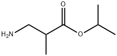 Propanoic acid, 3-amino-2-methyl-, 1-methylethyl ester Structure