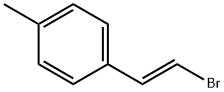 Benzene, 1-[(1E)-2-bromoethenyl]-4-methyl- Structure