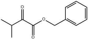 benzyl 3-methyl-2-oxobutanoate 구조식 이미지