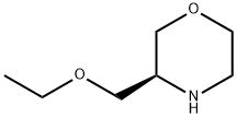 Morpholine, 3-(ethoxymethyl)-, (3S)- Structure