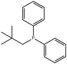 Neopentyldiphenylphosphine Structure