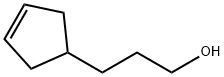 3-Cyclopentene-1-propanol 구조식 이미지