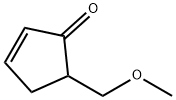 2-Cyclopenten-1-one, 5-(methoxymethyl)- Structure