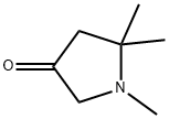 3-Pyrrolidinone, 1,5,5-trimethyl- Structure