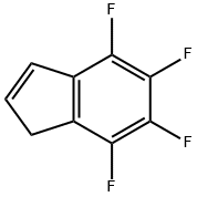 1H-Indene, 4,5,6,7-tetrafluoro- Structure