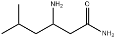 Hexanamide, 3-amino-5-methyl- Structure