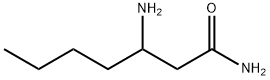 Heptanamide, 3-amino- 구조식 이미지