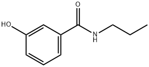 Benzamide, 3-hydroxy-N-propyl- 구조식 이미지