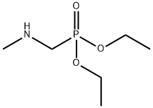 Phosphonic acid, P-[(methylamino)methyl]-, diethyl ester 구조식 이미지