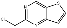 2-(Chloromethyl)thieno[3,2-d]pyrimidine 구조식 이미지