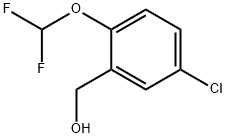[5-chloro-2-(difluoromethoxy)phenyl]methanol 구조식 이미지