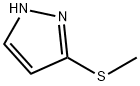 3-(Methylthio)-1H-Pyrazole(WXC00642) 구조식 이미지