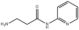 Propanamide, 3-amino-N-2-pyridinyl- Structure