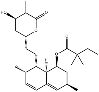 2-Methyl SiMvastatin (Mixture Of DiasteroisoMers) Structure