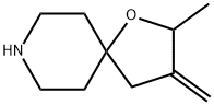 1-Oxa-8-azaspiro[4.5]decane, 2-methyl-3-methylene- Structure