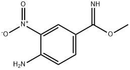Benzenecarboximidic acid, 4-amino-3-nitro-, methyl ester Structure
