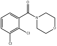 4-[(2,3-Dichlorophenyl)carbonyl]morpholine Structure