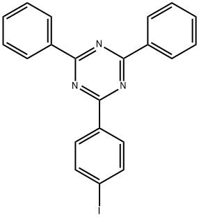 1,3,5-Triazine, 2-(4-iodophenyl)-4,6-diphenyl- Structure