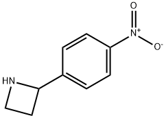 Azetidine, 2-(4-nitrophenyl)- Structure