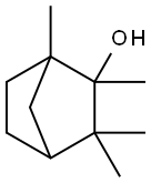 1,2,3,3-tetramethylbicyclo[2.2.1]heptan-2-ol 구조식 이미지
