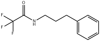 2,2,2-Trifluoro-N-(3-phenylpropyl)acetamide Structure