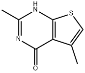 2,5-dimethyl-1H,4H-thieno[2,3-d]pyrimidin-4-one 구조식 이미지