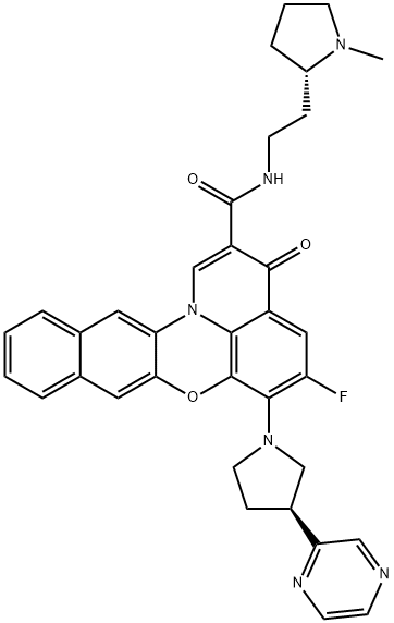 Quarfloxin Structure
