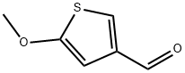 3-Thiophenecarboxaldehyde, 5-methoxy- Structure