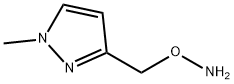 O-((1-Methyl-1H-pyrazol-3-yl)methyl)hydroxylamine 구조식 이미지