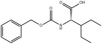 Norvaline, 3-ethyl-N-[(phenylmethoxy)carbonyl]- 구조식 이미지