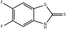 5,6-difluoro-3H-1,3-benzothiazole-2-thione Structure