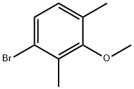 Benzene, 1-bromo-3-methoxy-2,4-dimethyl- Structure