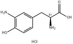 L-Tyrosine, 3-amino-, monohydrochloride (9CI) Structure