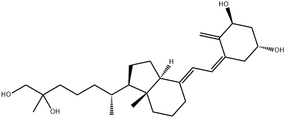 1α,25,26-트리하이드록시비타민D3 구조식 이미지