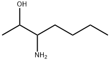 2-Heptanol, 3-amino- Structure